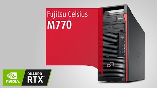 Fujitsu Celsius M770 amp Nvidia Quadro RTX 4000  FujitsuShoppl  Test PL [upl. by Champaigne]