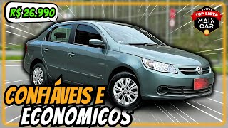 5 MELHORES Carros ECONÔMICOS até 30 mil  INIMIGO dos POSTOS🔥 [upl. by Loris780]