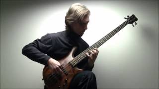 JSBach Cello Suite 1 prelude  Mario D´Amato bass guitar [upl. by Nednarb]