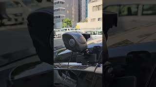 Diamond K9000 motordrive antenna mount on 2017 Tesla Model X [upl. by Wickham]