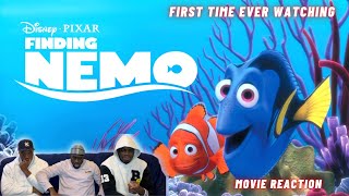 SO MANY LESSONS TO LEARN First Time Reacting To FINDING NEMO 🐟  Group Reaction  MOVIE MONDAY [upl. by Oaoj]