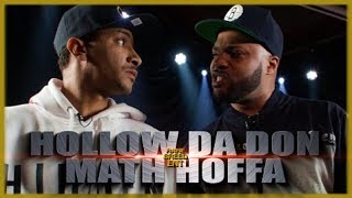 HOLLOW DA DON VS MATH HOFFA EPIC RAP BATTLE  RBE [upl. by Eskil]