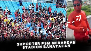 ATRAKSI SUPORTER PSM MAKASSAR DIBATAKAN BALIKPAPAN SERASA KOTA MAKASSAR [upl. by Lezned]