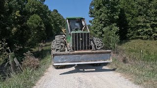 Moving day for our logging equipment Going to new job [upl. by Alleras]