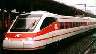 Pendolino ETR 460 rekord prędkości w Polsce 1994 [upl. by Ueik331]