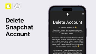 How To Delete Snapchat Account in 2024 [upl. by Ivette781]