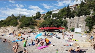 Beach Plaža Prva draga Senj Croatia [upl. by Aihsital95]