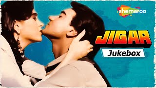 Jigar 1992 Movie Audio Jukebox  Ajay Devgan  Karisma Kapoor  Kumar Sanu  Kavita Krishnamurthy [upl. by Amisoc575]