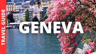 Geneva Switzerland Travel Guide 14 BEST Things to Do in Geneva [upl. by Pritchett]