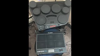 Comparing the Alesis Samplepad Pro and the Yamaha DD75 [upl. by Intisar]