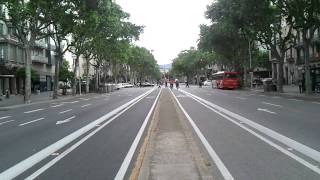 Passeig de Sant Joan en Barcelona [upl. by Iphigenia]