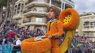 Seniorenbund Rum beim Zitronenfest in Menton 2023 [upl. by Imorej]