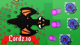 NEW MAGE TOWERS DESTROY DRAGON ARMY  Lordzio Gameplay [upl. by Nussbaum625]