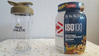 best way to use Dymatize Iso 100 Hydrolyzed fruity pebbles protein powder [upl. by Legna425]