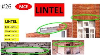 LINTELRCC LINTELSTONE LINTELSTEEL LINTELBRICK LINTEL USED IN CONSTRUCTION OF BUILDING [upl. by Midge]