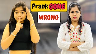 Mumma Par Prank GONE WRONG 😱💀  RIDDHI KA SHOW 😑 [upl. by Laurianne]