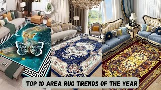 Top 10 Area Rug Trends of the Year [upl. by Rakabuba]