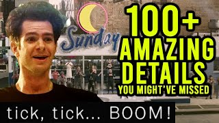 Every Cameo Easter Egg and Amazing Detail in Tick Tick Boom [upl. by Eilitan782]