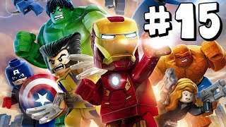 LEGO Marvel Superheroes  Part 15  Xbox One HD Gameplay Walkthrough [upl. by Bergin877]