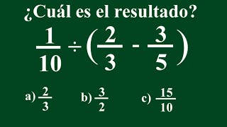 Operaciones combinadas CON PARÉNTESIS Y FRACCIONES [upl. by Mihar695]