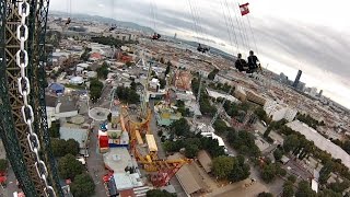 120 Meter Prater Turm ONRIDE Video Wiener Prater 2016 [upl. by Stephanus]