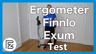 Finnlo Ergometer Exum im Test  Testsieger Stiftung Warentest 2015 [upl. by Nnylyma]