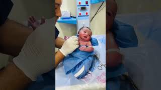 How to check organ in a newborn baby experiments science scienceexperiments physics shorts [upl. by Adorl]