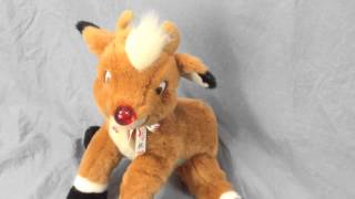 Rudolph The Red Nosed Reindeer Plush [upl. by Tobin533]