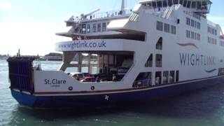 Wightlinks St Clare [upl. by Nehepts]