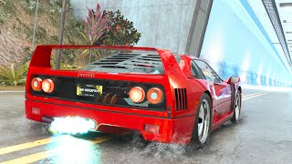 The Crew Motorfest  Ferrari F40 4K 60FPS Gameplay [upl. by Bluh762]