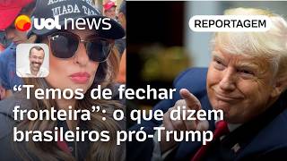 Eleição nos EUA Brasileiros que votam em Trump defendem até fechar fronteira  Jamil Chade [upl. by Anival]