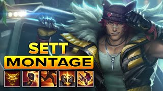 High Elo Sett Montage 2023  Best Sett Plays Season 13 [upl. by Nosirrah]