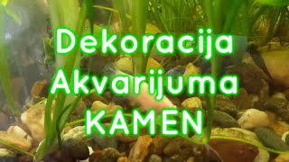 Kamen kao dekoracija u akvarijumu [upl. by Yenahteb]