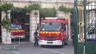 BSPP Premier Secours PS188 depart Caserne Blanché pour un urgence [upl. by Vassell]