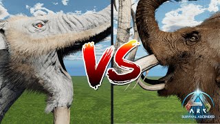 NEW DEINOTHERIUM vs ARK DINOSAURS  Ark Survival Ascended [upl. by Ardnaid]