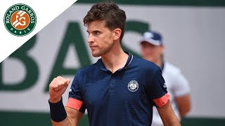 Dominic Thiem vs Stefanos Tsitsipas  Round 2 Highlights I RolandGarros 2018 [upl. by Rolecnahc397]