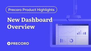 Introducing Precoro’s BrandNew Dashboard [upl. by Poland365]