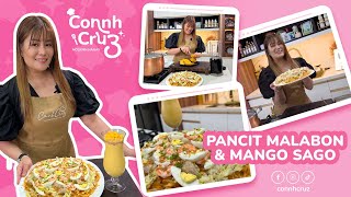 PANCIT MALABON ng tagaMalabon  Mango Sago Recipe  Connh Cruz [upl. by Hayes]