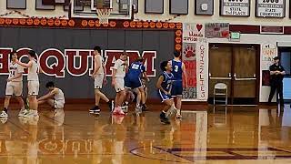 Traden Carter steal amp score  Elma at Hoquiam  Boys Basketball  Jan 2 2024 [upl. by Katalin]