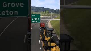 Load Skidder Map Promods Canada City Merritt American Truck Simulator Gameplay [upl. by Ailehpo]