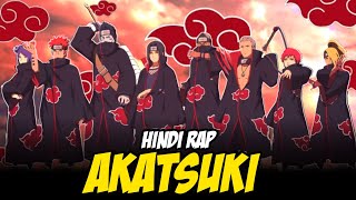 Akatsuki Hindi Rap  Rule By Dikz  Hindi Anime Rap  Naruto AMV [upl. by Aidam]