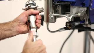 How to change paint sprayer pump Graco ProConnect pump change system [upl. by Llezom]