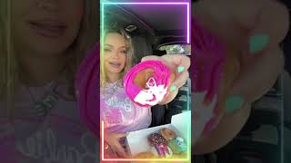 Trisha Paytas Getting Ready for Market amp Enjoying Donut Snack [upl. by Helfant]