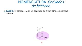 Nomenclatura derivados de benceno [upl. by Zap]