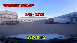 WEEKLY RECAP OF LOADS HAULED EP 36 [upl. by Milson]