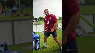 Rugby Scrummaging Tips with England Rugbys Ellis Genge  Umbro [upl. by Jaco614]