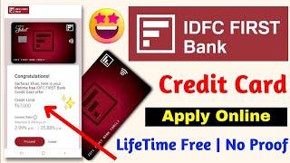 IDFC First Bank Credit Card 2024  IDFC First Bank Credit Card Apply Online  IDFC Bank Credit Card [upl. by Woodford189]