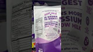 Goat Milk Powder at Walmart Utah foryou milkpowder goatmilk walmart [upl. by Emeric]