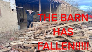 Bulgarian barn renovation bulgaria renovation homestead construction abandoned construction ￼ [upl. by Townsend]