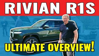 Rivian R1S Delivery Deep Dive Features Review [upl. by Merari]